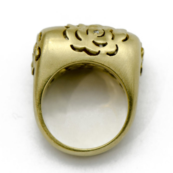 Camellia Flower Ring - Picture 5 of 5